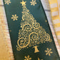 Ribbon Collection | Green Gold Christmas Tree