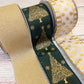 Ribbon Collection | Green Gold Christmas Tree