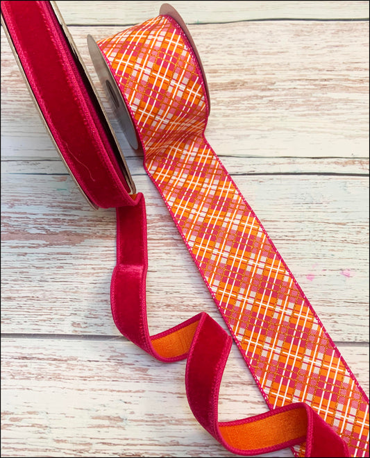 Ribbon Collection | Pink & Orange