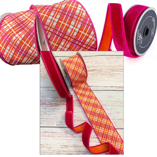 Ribbon Collection | Pink & Orange