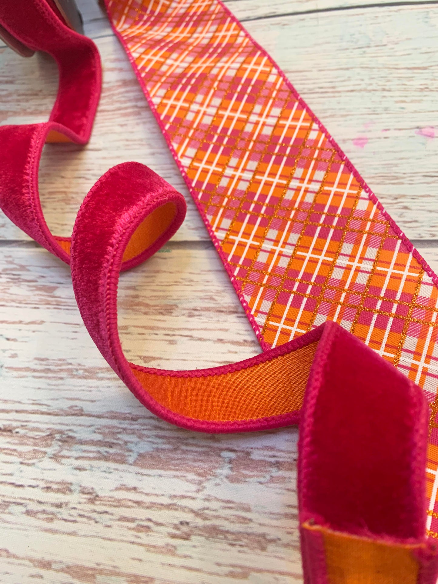 Ribbon Collection | Pink & Orange