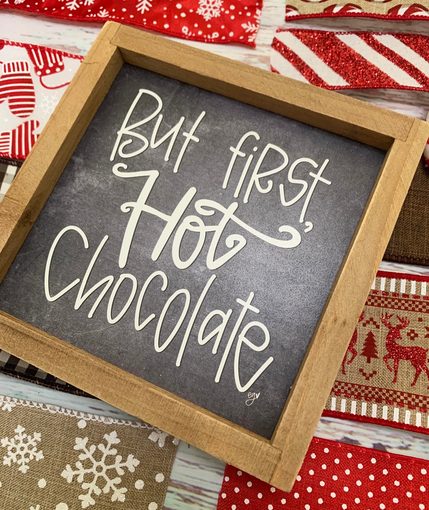 Christmas Wreath Kit | Hot Chocolate