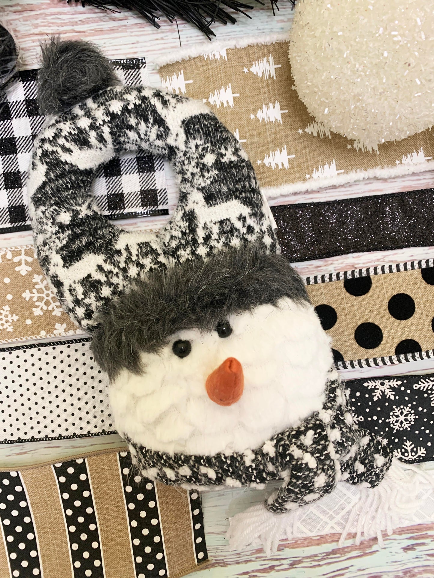 Winter Wreath Kit | Snowman