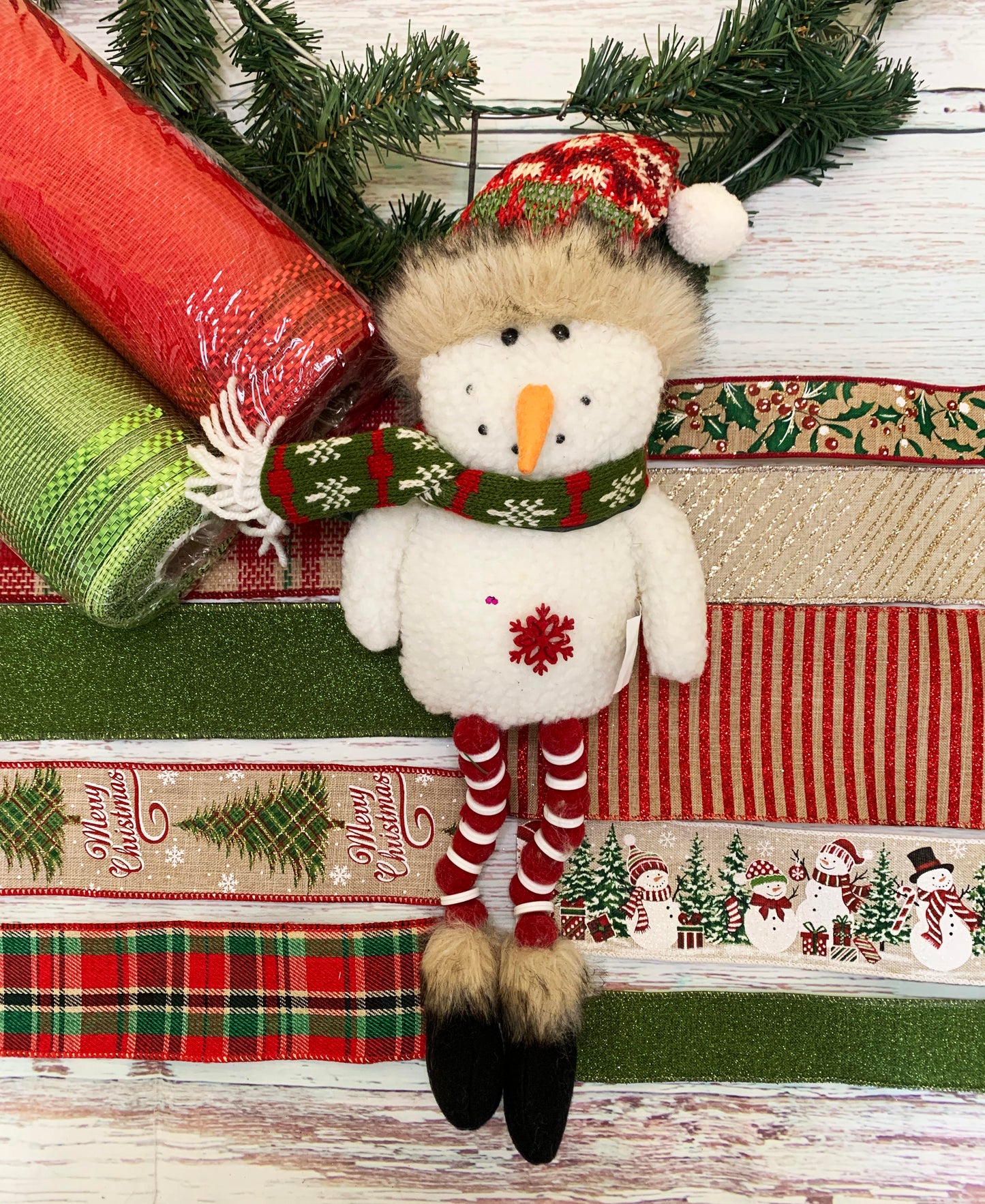 Christmas Wreath Kit | Snowman