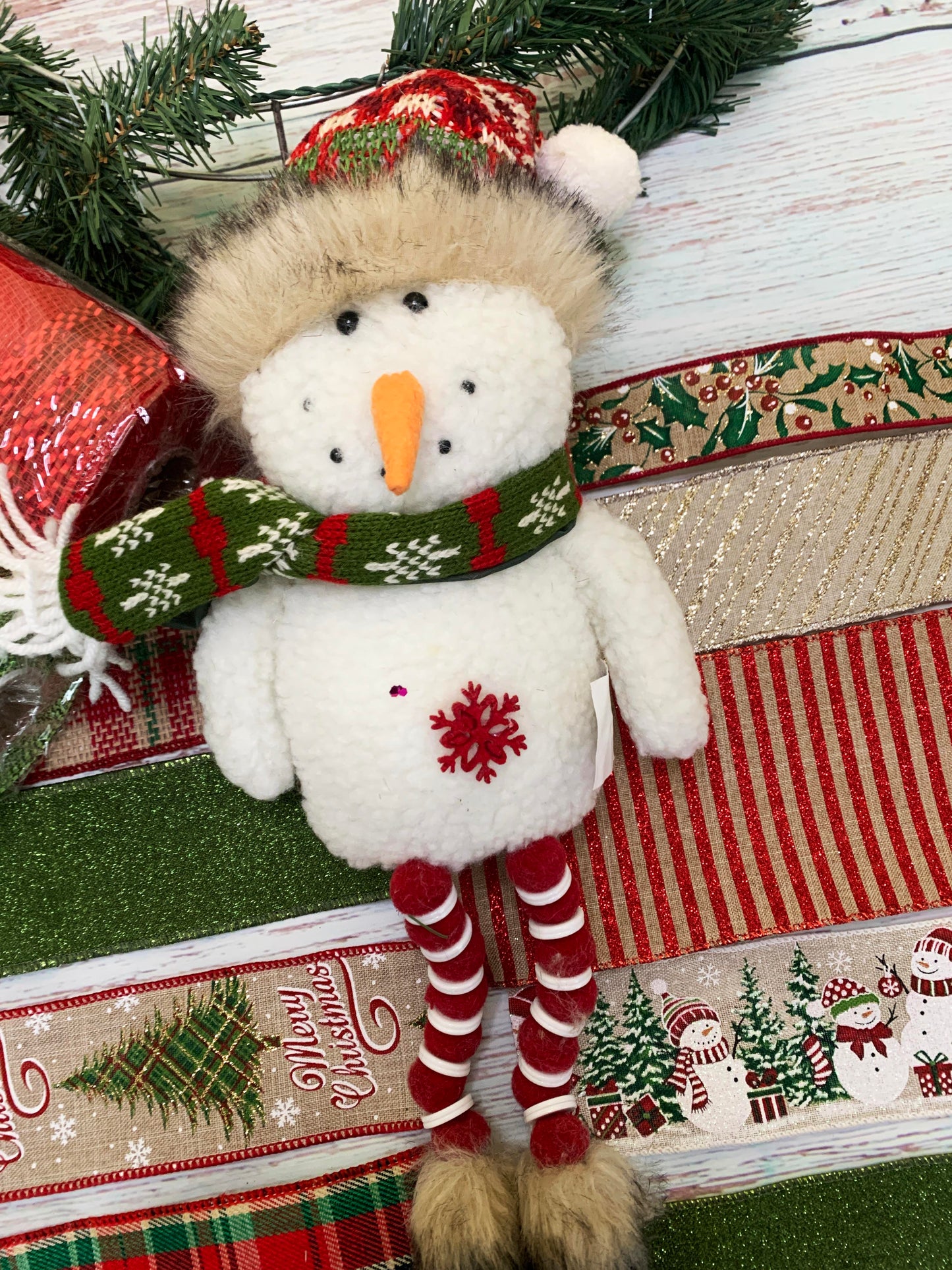 Christmas Wreath Kit | Snowman