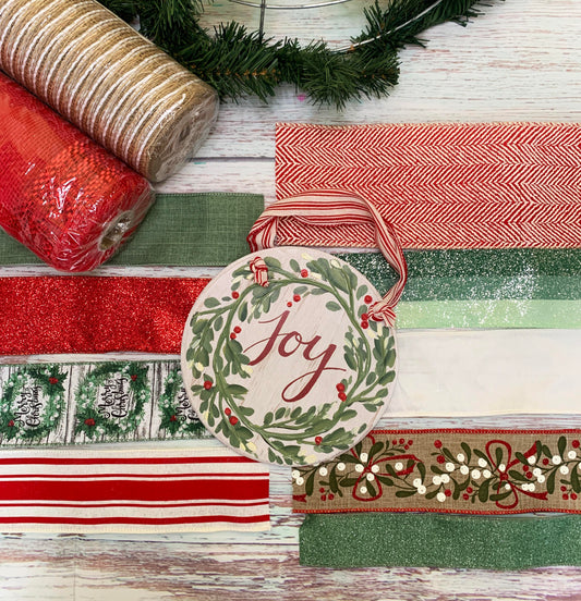 Christmas Wreath Kit | Joy