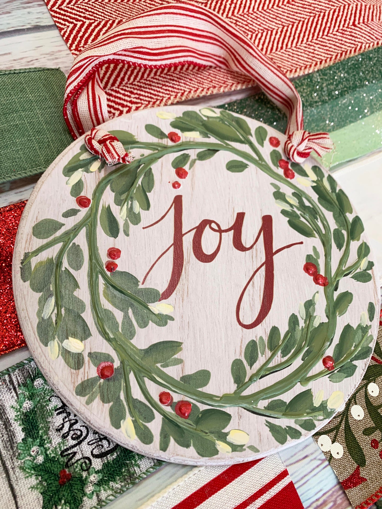 Christmas Wreath Kit | Joy