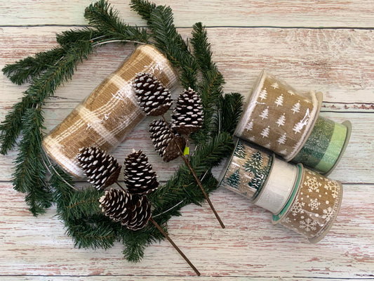 Winter Wreath Kit | Pine Cone