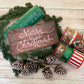 Merry Christmas Wreath Making Kit