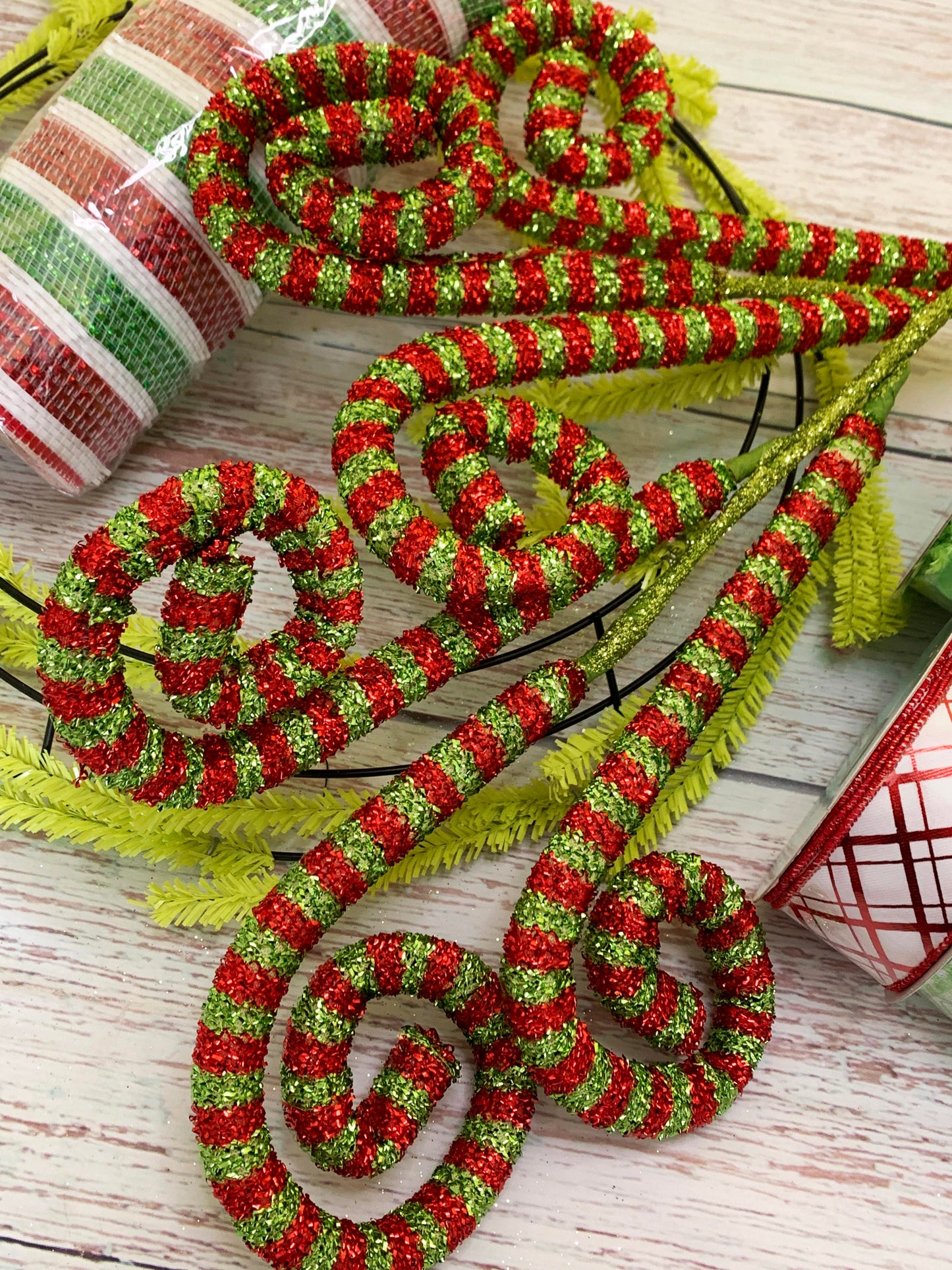 Christmas Wreath Making Kit | Grinch Christmas