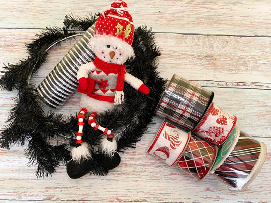 Snowman Wreath Making Kit