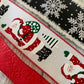 Ribbon Collection | Black & Red Santa Clause