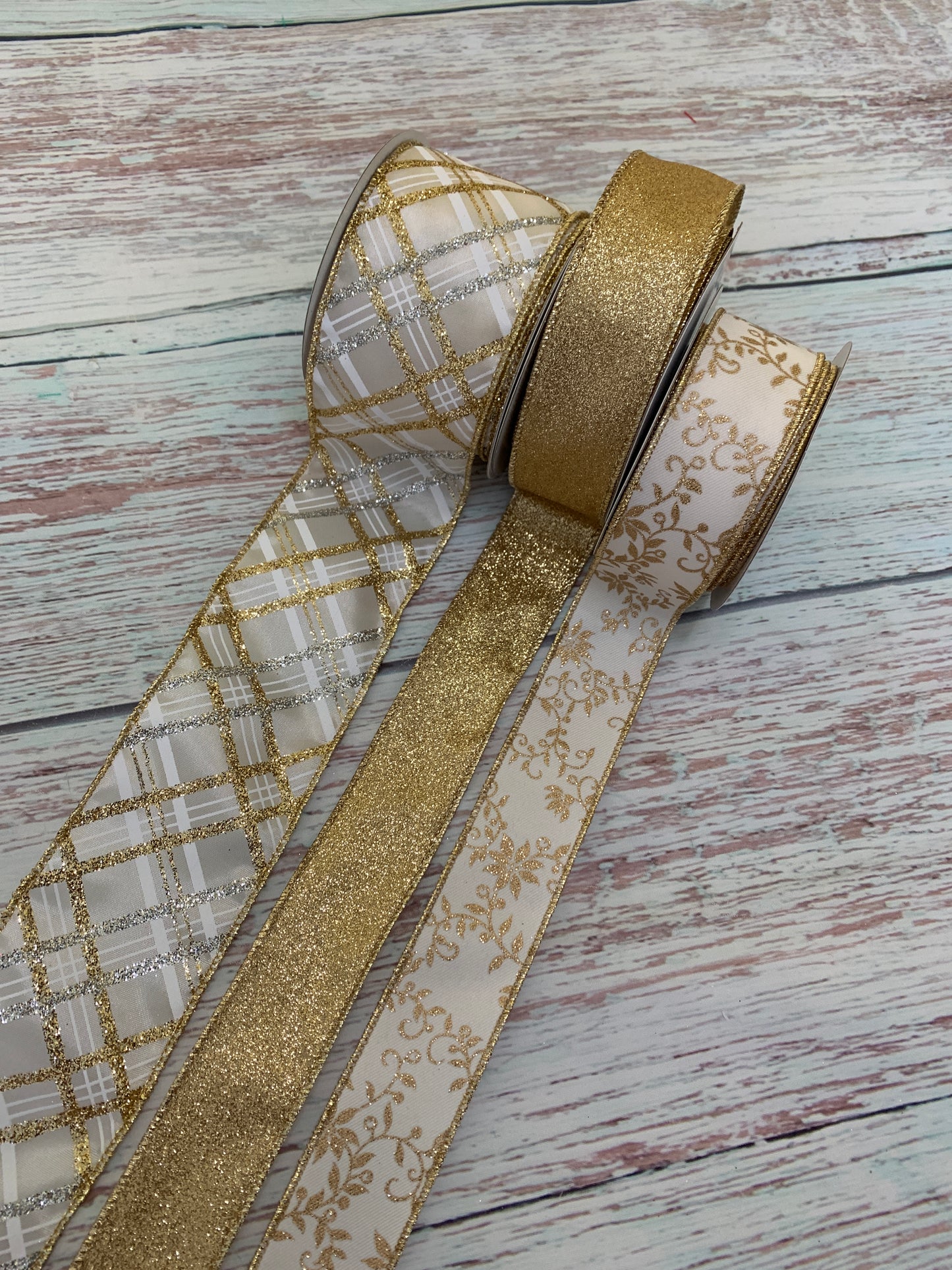 Ribbon Collection | Gold and Ivory