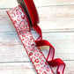 Ribbon Collection | Red & Pink Leopard Hearts