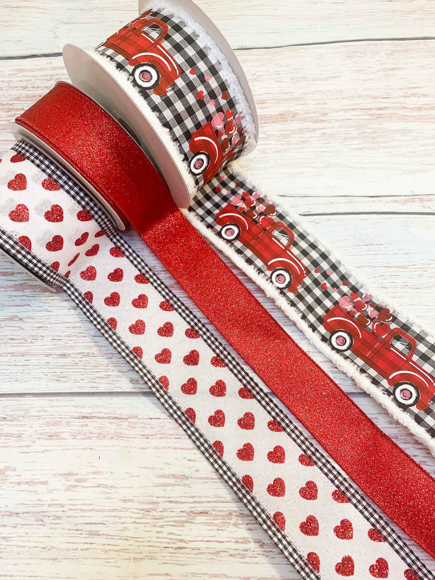 Ribbon Collection | Gingham Truck