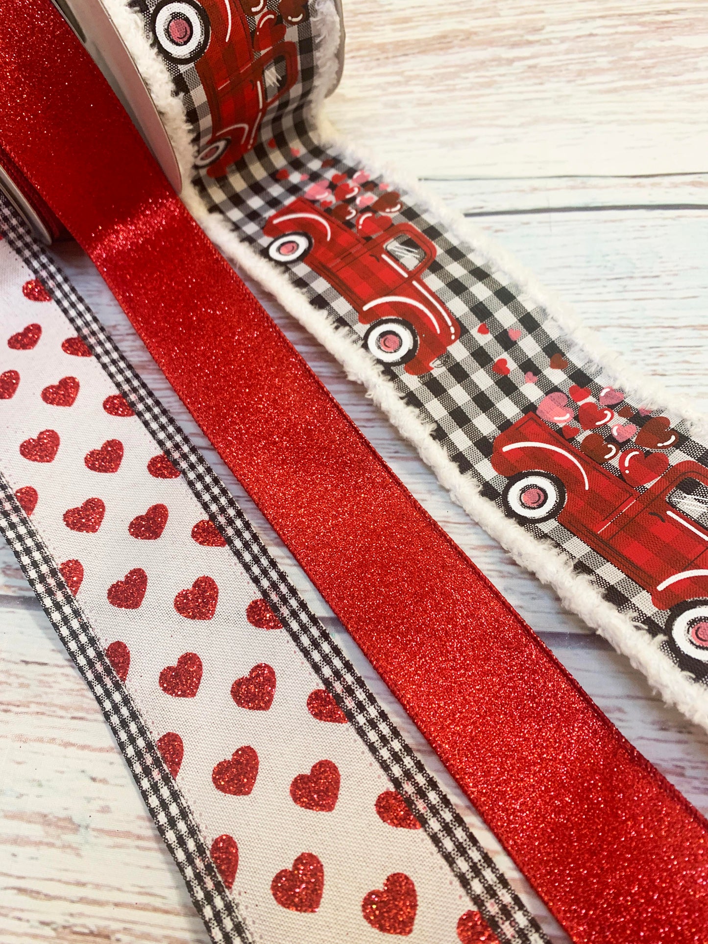 Ribbon Collection | Gingham Truck