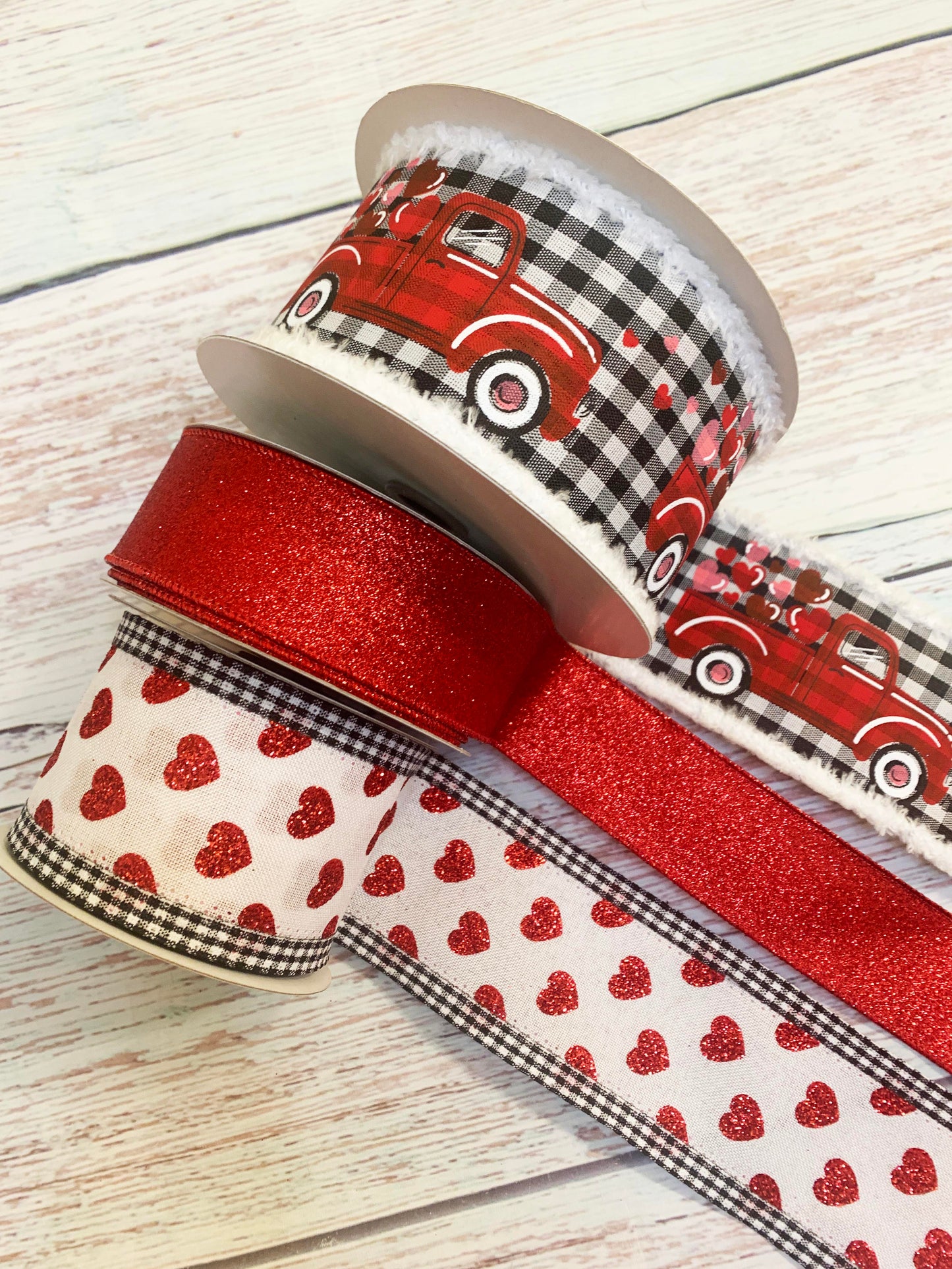 Ribbon Collection | Gingham Truck