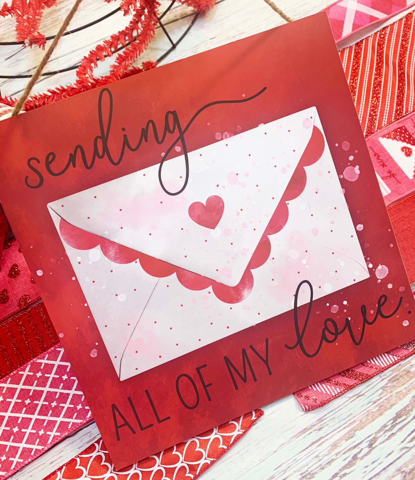 Valentine Wreath Kit | Sending Love Your Way