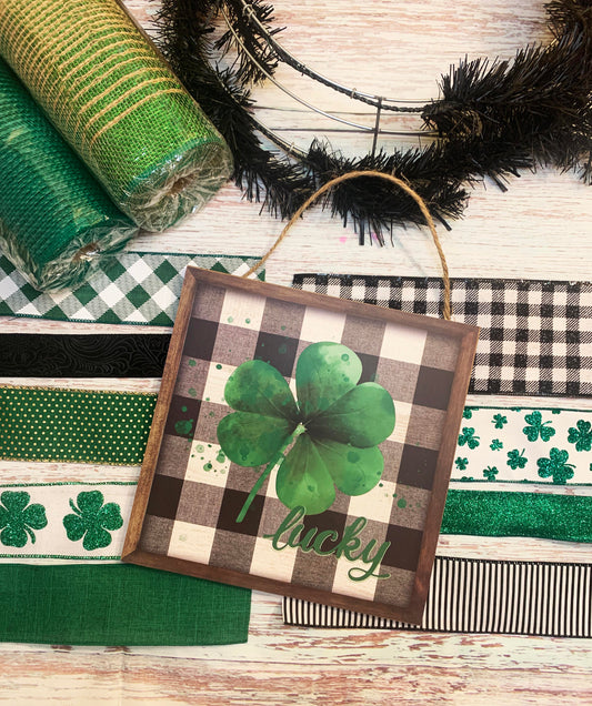 St. Patrick's Day Wreath Kit | Lucky