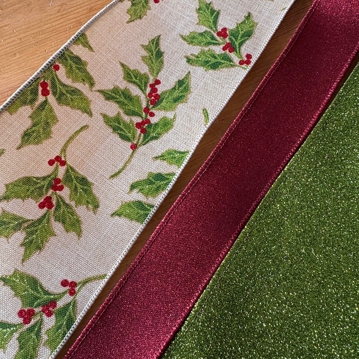 Ribbon Collection | Christmas Holly