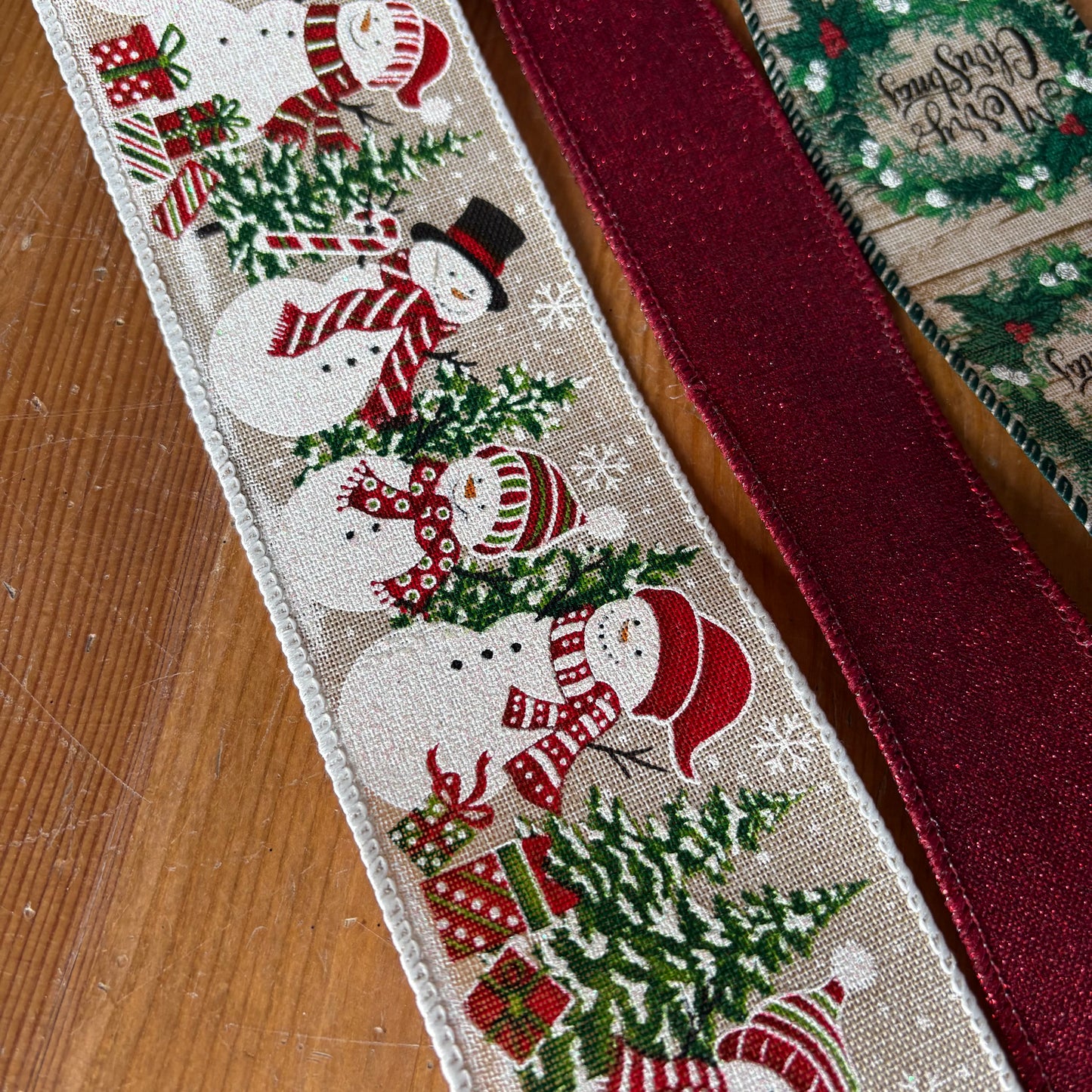Ribbon Collection | Christmas Snowmen