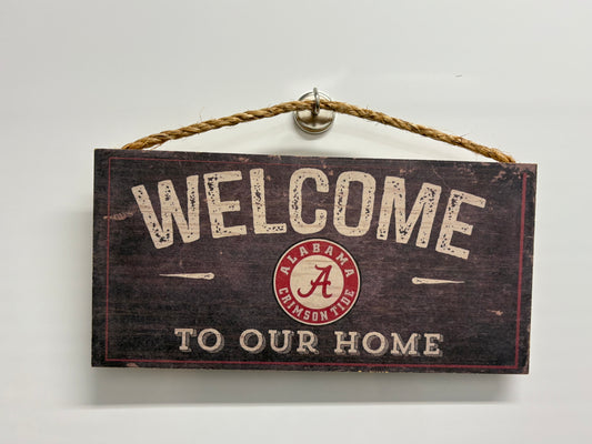 Sports Sign | Alabama Crimson Tide | CLEARANCE - Designer DIY