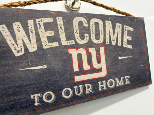 Sports Sign | New York Giants | CLEARANCE - Designer DIY