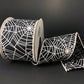 2.5" Black Spider Web Ribbon - Designer DIY