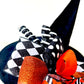 DIY Witch Hat Kit | Black, Orange, Harlequin - Designer DIY