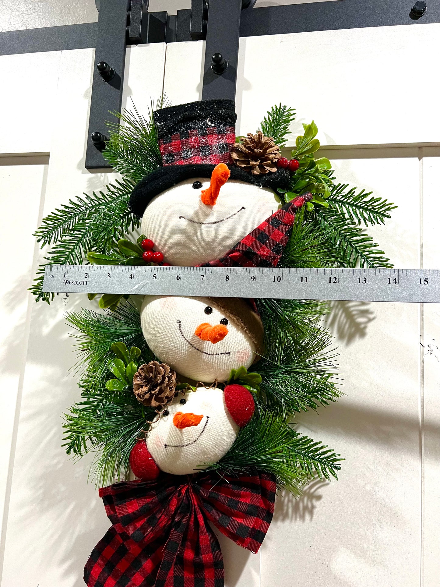 Christmas Snowman Teardrop Swag - Designer DIY