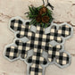 Buffalo Check Snowflake Ornament - Designer DIY
