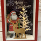 Merry Christmas | Santa Claus | Light Up Shadowbox