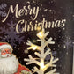 Merry Christmas | Santa Claus | Light Up Shadowbox