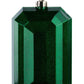 Green Glitter Ornament Gem