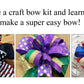 Santa DIY Bow Kit - Designer DIY