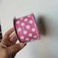 2.5" Light Pink with White Polka Dot Ribbon - Designer DIY