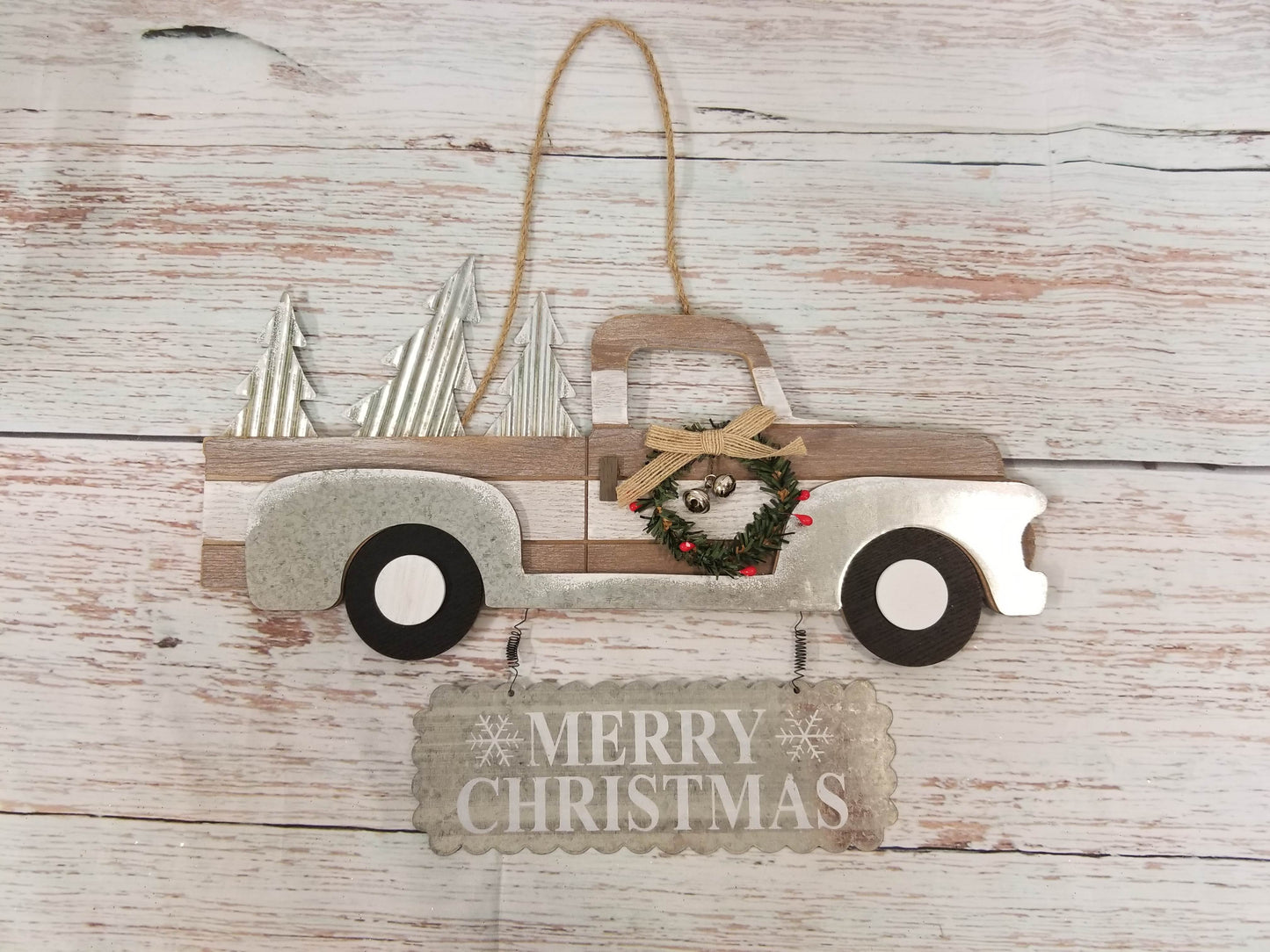 Merry Christmas Vintage Truck Sign - Designer DIY
