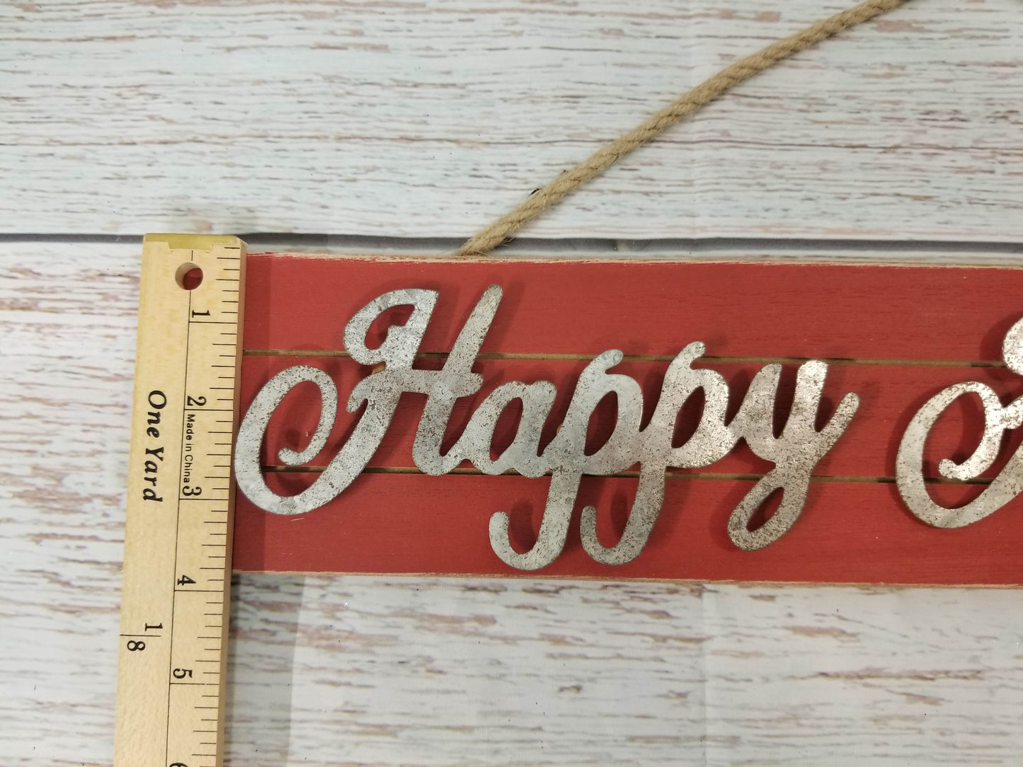 Happy Holidays Rustic Sign - Designer DIY