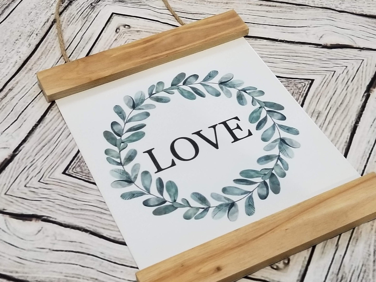 Love Eucalyptus Sign - Designer DIY