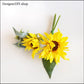 Sunflower Floral Pick - Designer DIY