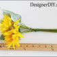 Sunflower Floral Pick - Designer DIY