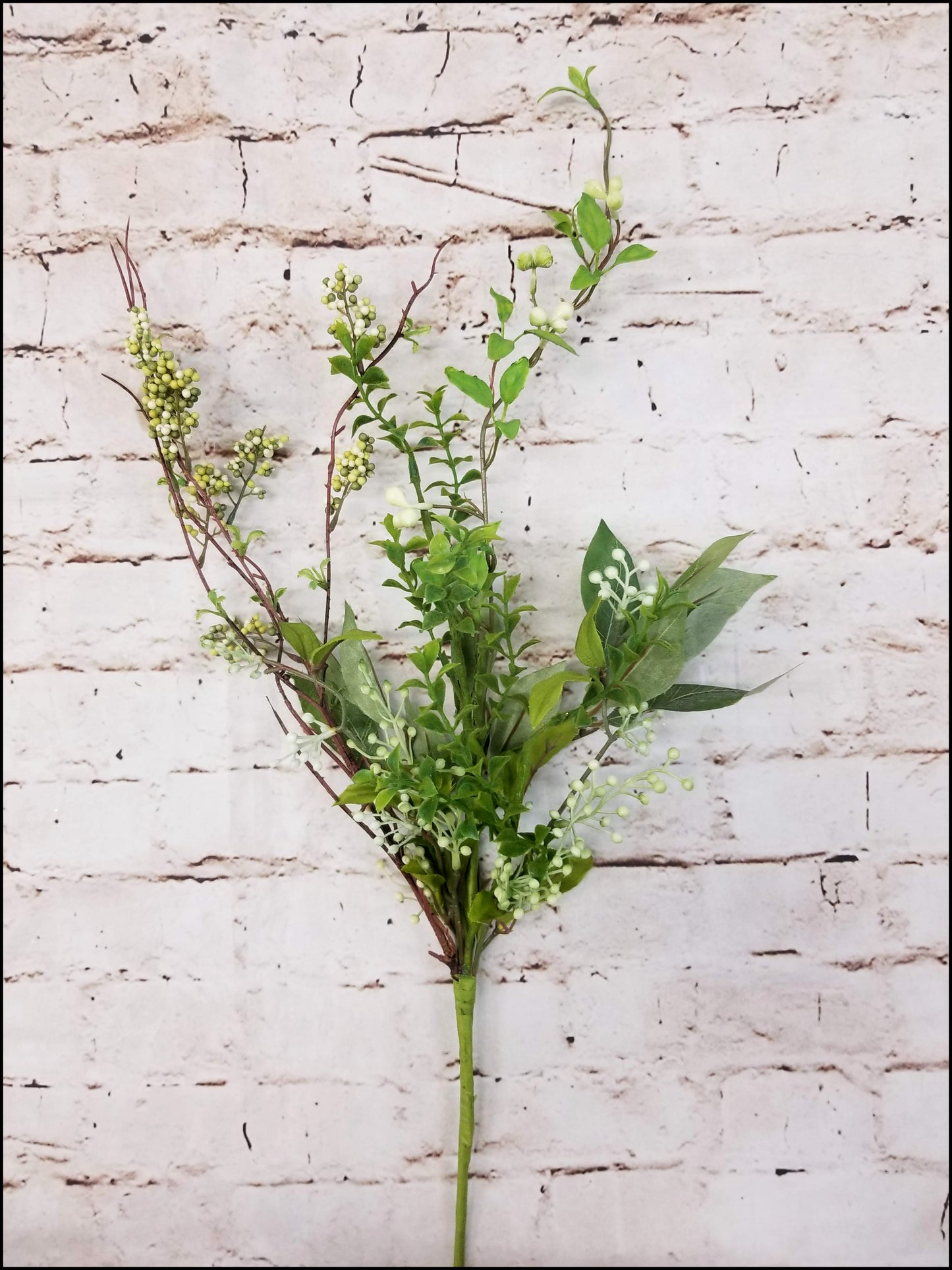 Faux Greenery Pick - Designer DIY