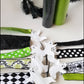 Black & Green Ghost Halloween DIY Wreath Kit - Designer DIY