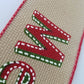 2.5" Merry Christmas Ribbon - Designer DIY