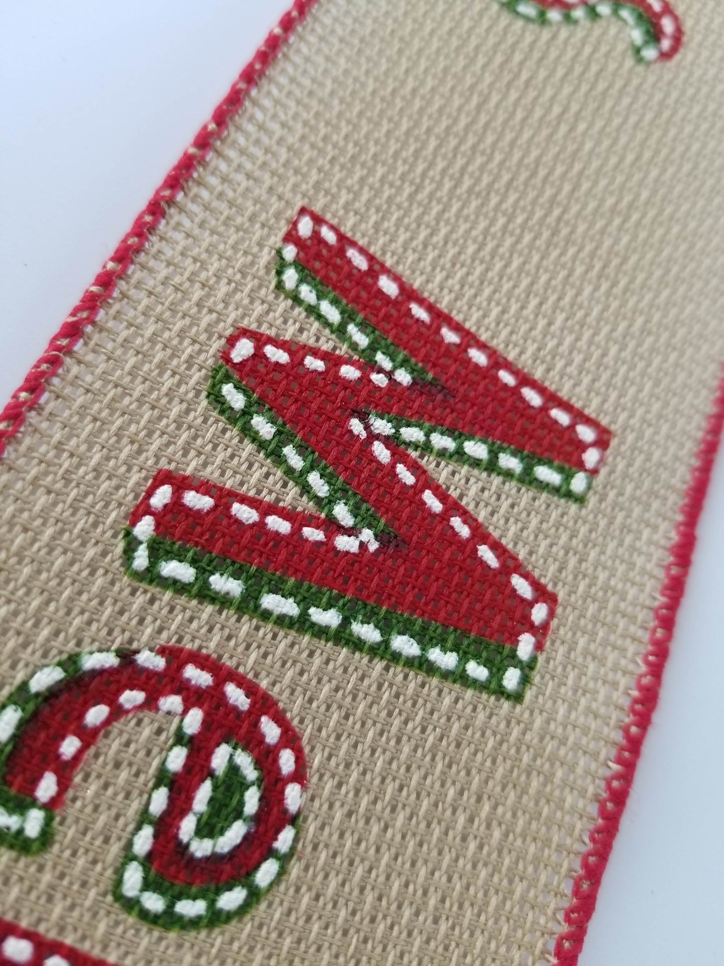 2.5" Merry Christmas Ribbon - Designer DIY