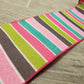 4" Multi-Colored Stripe DESIGNER Ribbon - Designer DIY