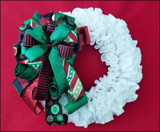 Whimsical Christmas Handmade Bow | Black - Designer DIY