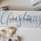 Love is Born Christmas Wood Sign - Designer DIY