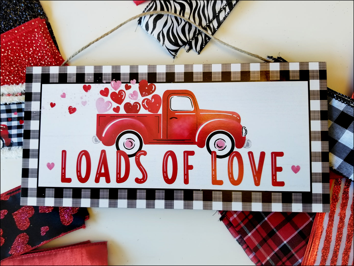 Loads of Love Valentine Sign - Designer DIY