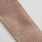 1.5" Taupe Frosted Glitter DESIGNER Ribbon - Designer DIY